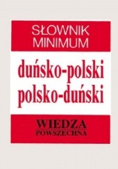 Okładka książki Słownik minimum duńsko-polski, polsko-duński Elżbieta Frank-Oborzyńska