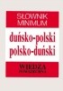 Okładka książki Słownik minimum duńsko-polski, polsko-duński Elżbieta Frank-Oborzyńska