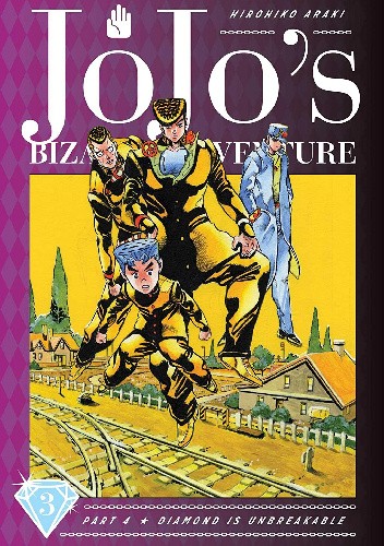 Okładki książek z cyklu Jojo's Bizarre Adventure Part 4