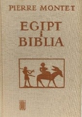 Okładka książki Egipt i Biblia Pierre Montet