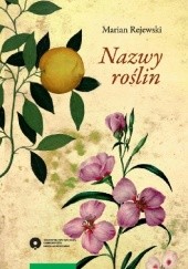 Okładka książki Nazwy roślin Marian Rejewski