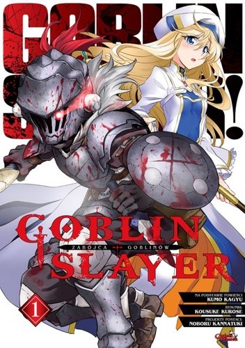 Okładki książek z cyklu Goblin Slayer