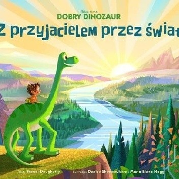 Okładki książek z serii Dobry dinozaur