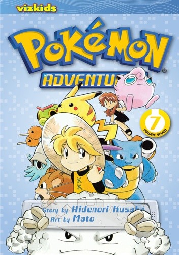 Okładki książek z cyklu Pokémon Adventures