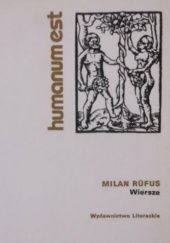Okładka książki Wiersze Milan Rúfus