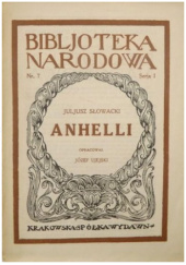 Okładka książki Anhelli Juliusz Słowacki