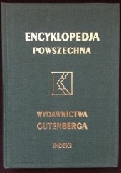 Okładka książki Wielka ilustrowana encyklopedja powszechna Wydawnictwa "Gutenberga". Indeks praca zbiorowa