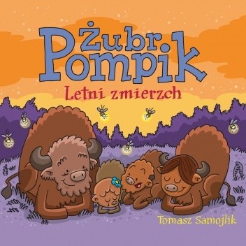 Okładki książek z cyklu Żubr Pompik