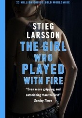 Okładka książki The Girl Who Played with Fire Stieg Larsson