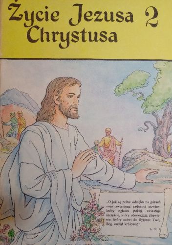 Okładki książek z serii Życie Jezusa Chrystusa