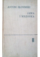 Okładka książki Jawa i mrzonka: Spowiedź emigranta. Jak to było naprawdę Antoni Słonimski