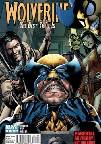 Okładki książek z serii Wolverine: The Best There Is