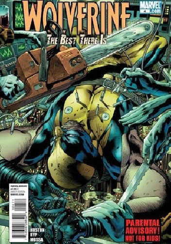Okładki książek z serii Wolverine: The Best There Is