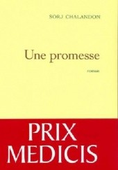 Okładka książki Une promesse Sorj Chalandon