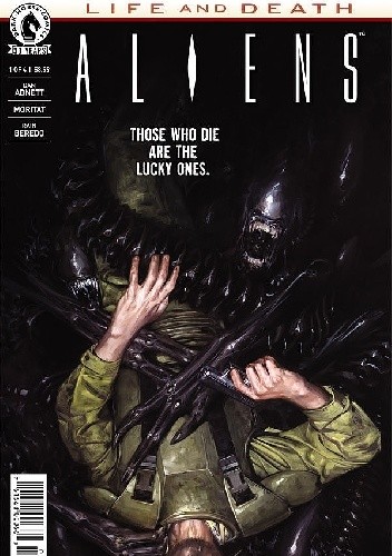 Okładki książek z serii Aliens