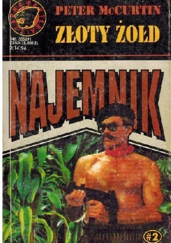 Okładki książek z cyklu Najemnik