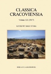 Classica Cracoviensia. Volume XX (2017)