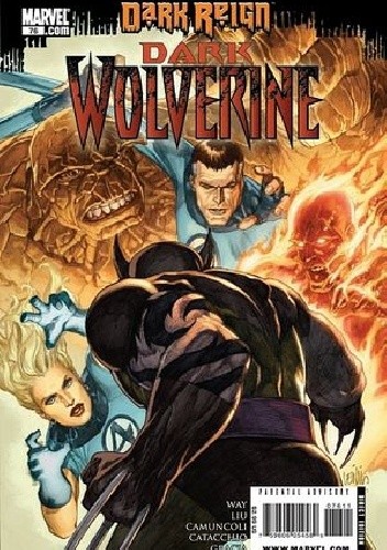 Okładki książek z cyklu Dark Reign: Dark Wolverine