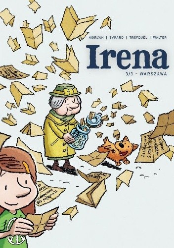 Okładki książek z cyklu Irena