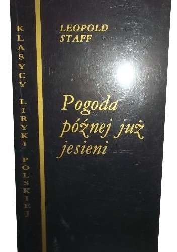 Okładki książek z serii Klasycy liryki polskiej