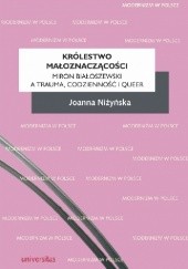 Okładka książki Królestwo małoznaczącości: Miron Białoszewski a trauma, codzienność i queer Joanna Niżyńska