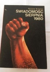 Okładka książki Świadomość sierpnia1980 Ryszard Botwina