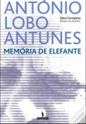Okładka książki Memória de Elefante António Lobo Antunes