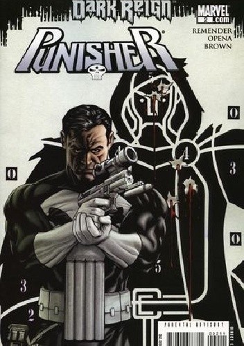 Okładki książek z cyklu Dark Reign: The Punisher
