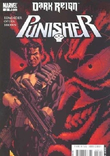 Okładki książek z cyklu Dark Reign: The Punisher