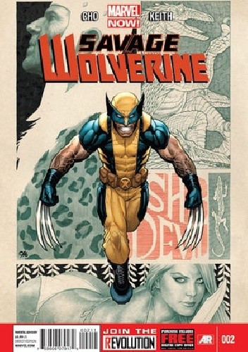 Okładki książek z cyklu Savage Wolverine