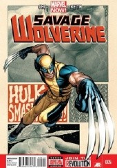 Okładka książki Savage Wolverine Vol.1 #5 Frank Cho