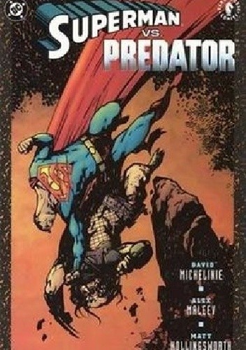 Okładki książek z cyklu Superman vs. Predator