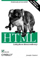 Okładka książki HTML. Leksykon kieszonkowy Jennifer Niederest