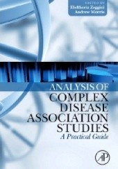 Okładka książki Analysis of complex disease association studies. A practical guide Andrew Morris, Eleftheria Zeggini