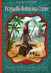Okładka książki Przypadki Robinsona Crusoe Daniel Defoe