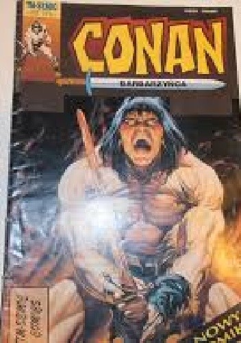 Okładki książek z cyklu Conan