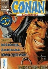 Okładka książki Conan Barbarzyńca 5/1993 Howard Chaykin, Roy Thomas