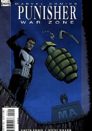 Okładki książek z cyklu Punisher: War Zone