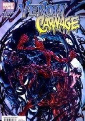 Okładka książki Venom vs. Carnage #2 Clayton Crain, Peter Milligan