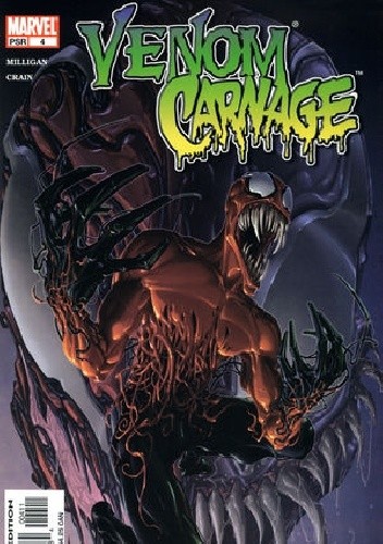 Okładki książek z cyklu Venom vs. Carnage