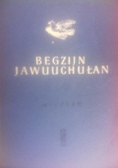 Okładka książki Wiersze Begzijn Jawuuchułan