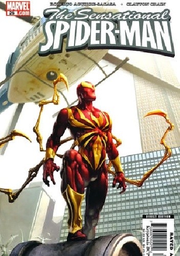 Okładki książek z serii Sensationel Spider-Man