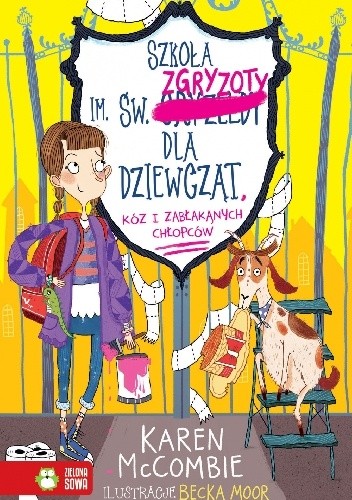 Okładki książek z cyklu Szkoła im. św. Zgryzoty