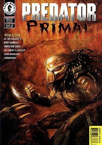 Okładki książek z cyklu Predator: Primal