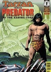 Okładka książki Tarzan vs. Predator: At the Earth's Core #1 Walter Simonson, Lee Weeks