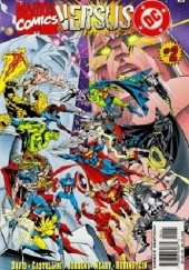 Okładka książki DC Versus Marvel #2 Claudio Castellini, Peter David, Dan Jurgens