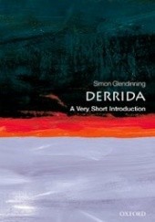 Okładka książki Derrida: A Very Short Introduction Simon Glendinning