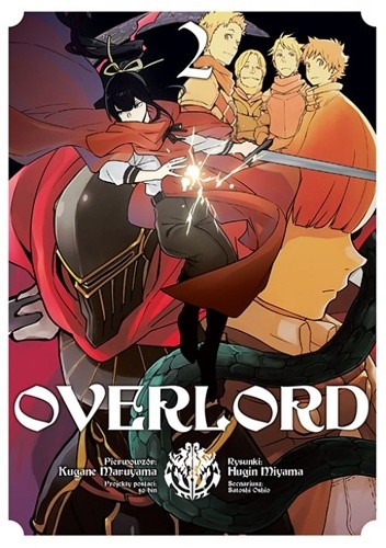 Okładki książek z cyklu Overlord (manga)