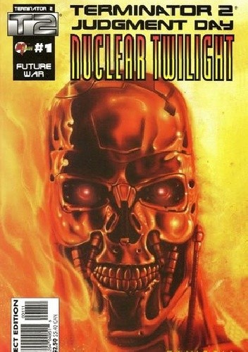 Okładki książek z cyklu Terminator: Nuclear Twilight