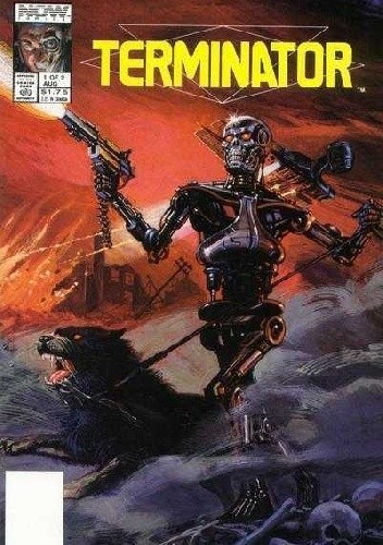 Okładki książek z serii Terminator: All My Futures Past